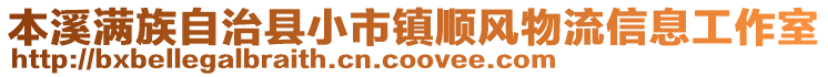 本溪滿族自治縣小市鎮(zhèn)順風物流信息工作室