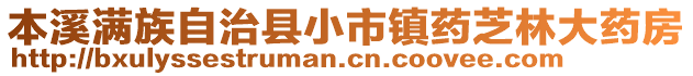 本溪滿族自治縣小市鎮(zhèn)藥芝林大藥房