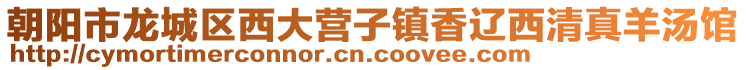 朝陽市龍城區西大營子鎮香遼西清真羊湯館