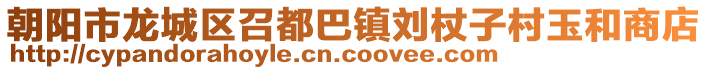 朝陽市龍城區(qū)召都巴鎮(zhèn)劉杖子村玉和商店