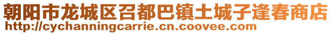 朝陽市龍城區召都巴鎮土城子逢春商店