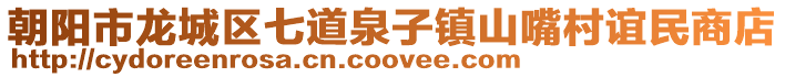 朝陽市龍城區七道泉子鎮山嘴村誼民商店