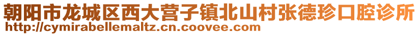朝陽市龍城區(qū)西大營子鎮(zhèn)北山村張德珍口腔診所
