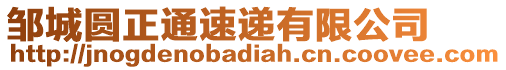 鄒城圓正通速遞有限公司