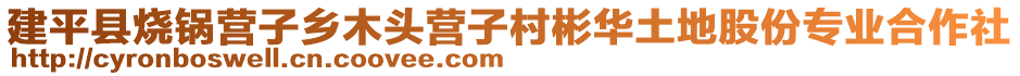 建平縣燒鍋營子鄉(xiāng)木頭營子村彬華土地股份專業(yè)合作社