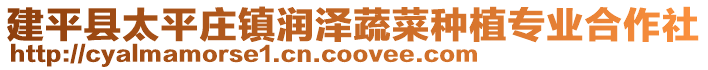 建平縣太平莊鎮(zhèn)潤澤蔬菜種植專業(yè)合作社