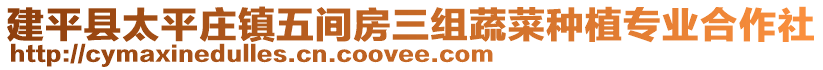 建平縣太平莊鎮(zhèn)五間房三組蔬菜種植專業(yè)合作社
