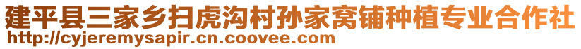 建平縣三家鄉(xiāng)掃虎溝村孫家窩鋪種植專業(yè)合作社
