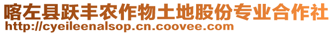 喀左縣躍豐農(nóng)作物土地股份專業(yè)合作社