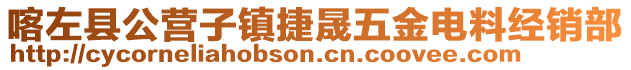 喀左縣公營子鎮(zhèn)捷晟五金電料經(jīng)銷部