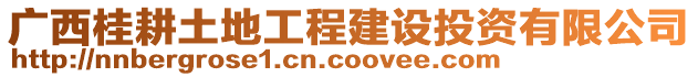 廣西桂耕土地工程建設投資有限公司