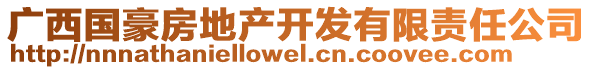 廣西國(guó)豪房地產(chǎn)開發(fā)有限責(zé)任公司