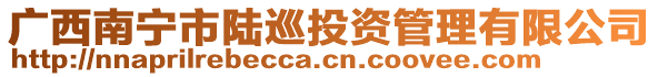 廣西南寧市陸巡投資管理有限公司