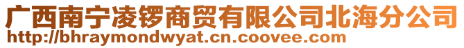 廣西南寧凌鑼商貿(mào)有限公司北海分公司