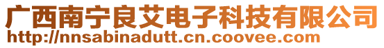 廣西南寧良艾電子科技有限公司