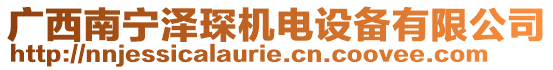 廣西南寧澤琛機(jī)電設(shè)備有限公司