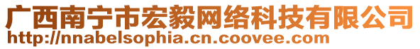 廣西南寧市宏毅網(wǎng)絡(luò)科技有限公司