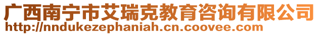 廣西南寧市艾瑞克教育咨詢有限公司