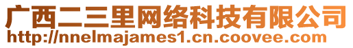 廣西二三里網(wǎng)絡(luò)科技有限公司