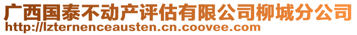 广西国泰不动产评估有限公司柳城分公司