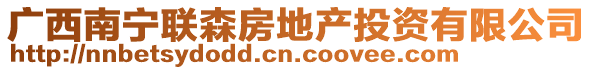 廣西南寧聯(lián)森房地產(chǎn)投資有限公司