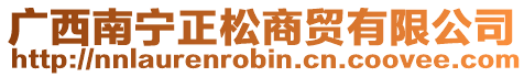 廣西南寧正松商貿(mào)有限公司