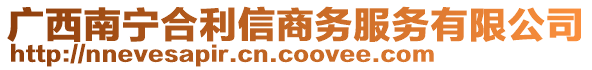 廣西南寧合利信商務(wù)服務(wù)有限公司