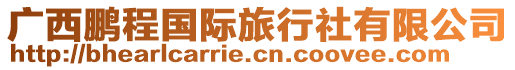 廣西鵬程國(guó)際旅行社有限公司