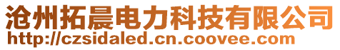 滄州拓晨電力科技有限公司