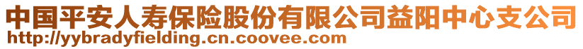 中國平安人壽保險股份有限公司益陽中心支公司