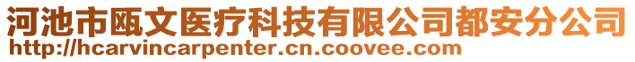 河池市甌文醫(yī)療科技有限公司都安分公司