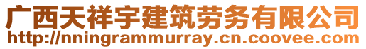 廣西天祥宇建筑勞務(wù)有限公司