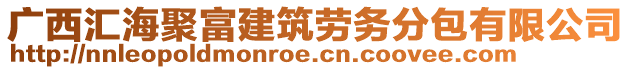 廣西匯海聚富建筑勞務(wù)分包有限公司