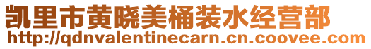 凱里市黃曉美桶裝水經(jīng)營(yíng)部