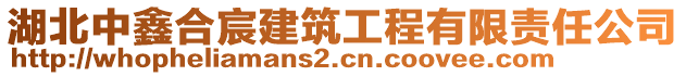 湖北中鑫合宸建筑工程有限責(zé)任公司