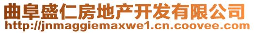 曲阜盛仁房地產(chǎn)開(kāi)發(fā)有限公司