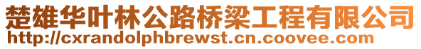 楚雄華葉林公路橋梁工程有限公司