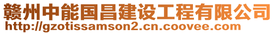 贛州中能國(guó)昌建設(shè)工程有限公司