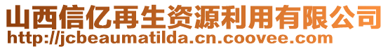 山西信億再生資源利用有限公司