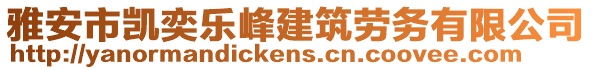 雅安市凱奕樂峰建筑勞務(wù)有限公司