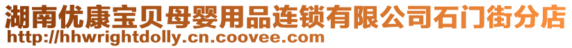 湖南優(yōu)康寶貝母嬰用品連鎖有限公司石門街分店