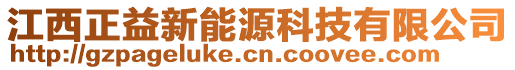 江西正益新能源科技有限公司