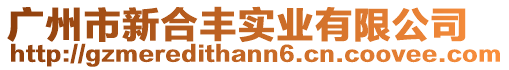 廣州市新合豐實業(yè)有限公司