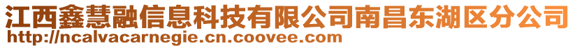 江西鑫慧融信息科技有限公司南昌東湖區(qū)分公司