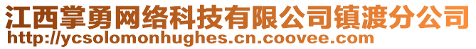 江西掌勇網(wǎng)絡(luò)科技有限公司鎮(zhèn)渡分公司