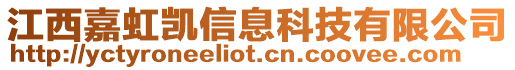 江西嘉虹凱信息科技有限公司