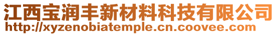 江西寶潤(rùn)豐新材料科技有限公司