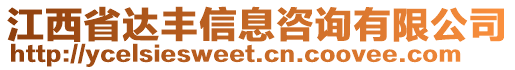 江西省達(dá)豐信息咨詢有限公司