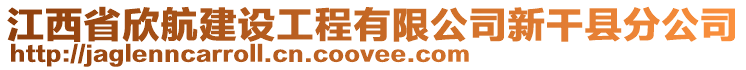 江西省欣航建設工程有限公司新干縣分公司