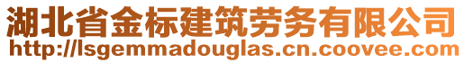 湖北省金標(biāo)建筑勞務(wù)有限公司